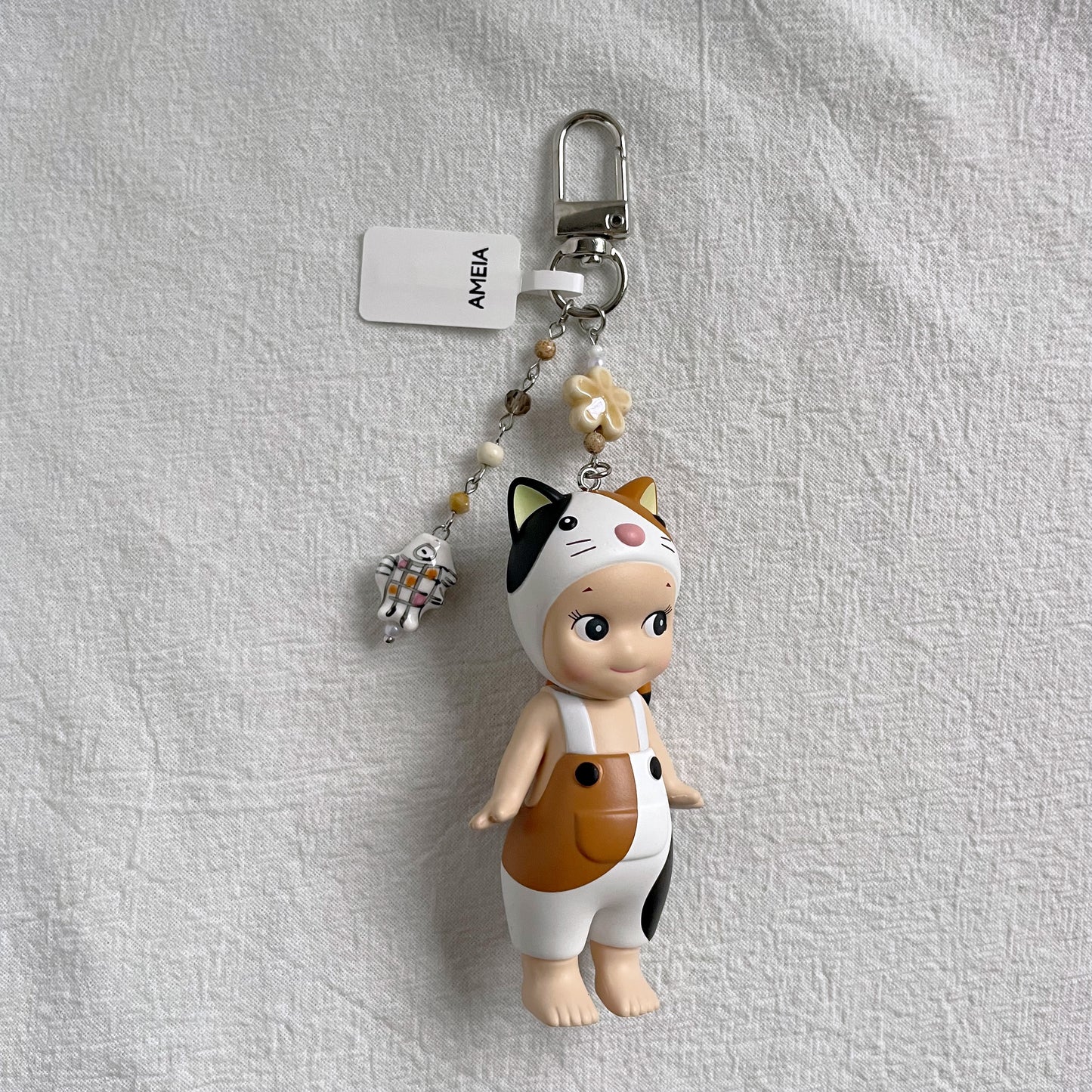 Calico Cat Sonny Angel Keychain