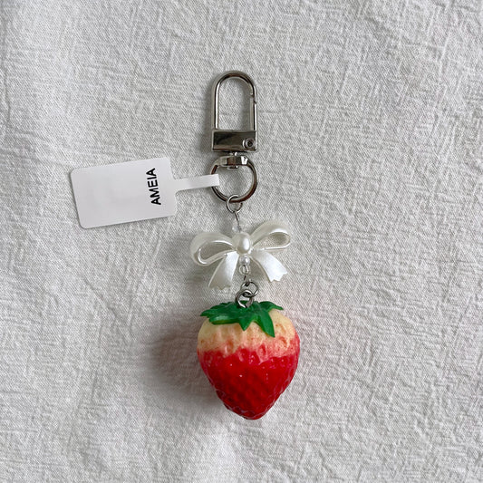 Strawberry Keychain (B)