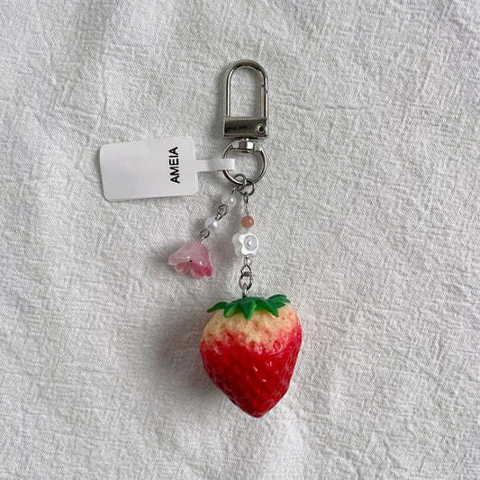 Strawberry Keychain (A)