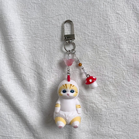 Chicken Mofusand Keychain