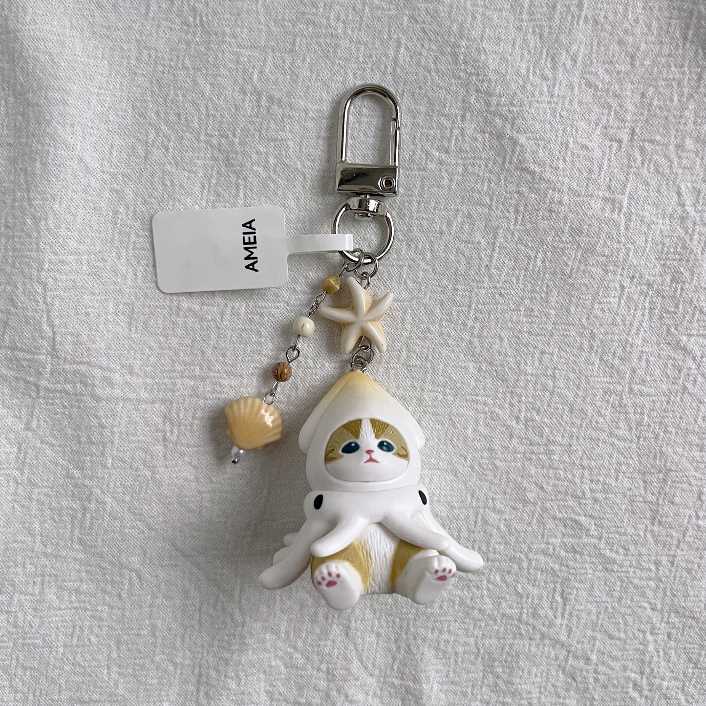 Squid Mofusand Keychain (A)