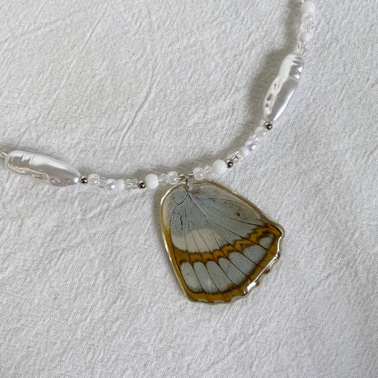 Amara Butterfly Wing Necklace