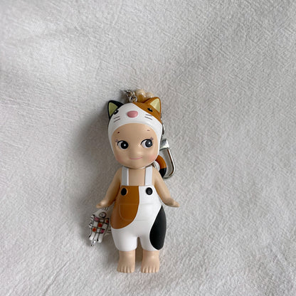 Calico Cat Sonny Angel Keychain