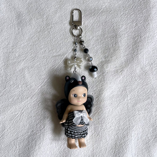 Skunk Sonny Angel Keychain